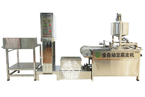 全自動(dòng)小型豆腐皮機(jī)